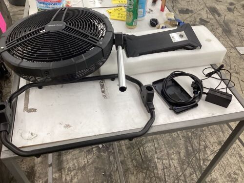 GeekAire 16" Outdoor Rechargeable Misting Fan  - Lot 231