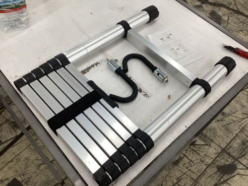 6.6' Telescoping Aluminum Ladder  - Lot 640