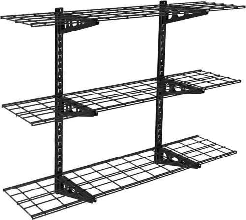 Fleximounts 3-Tier 1x4ft Garage Storage Wall Shelving  - Lot 660