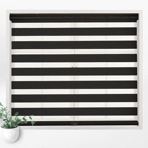 Tonature Cordless Zebra Blinds, 33" X 72"  - Lot 651
