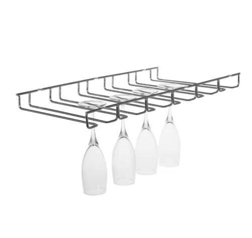 Lot of (3) Silver Chrome Stemware Drying Rack  - Lot 606