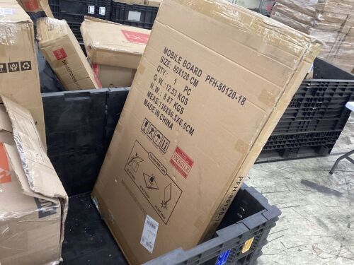 Mobile Dry Erase Board  - Lot 597