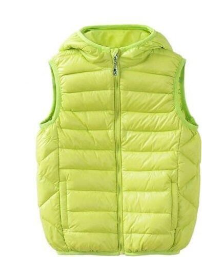 Hiheart Kids Hooded Down Vest, 7T - Lot 556