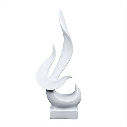 White Abstract Tabletop Sculpture - Lot 263