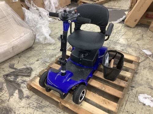 4 Wheel Electric Mobility Scooter - Light Damage - Lot 23