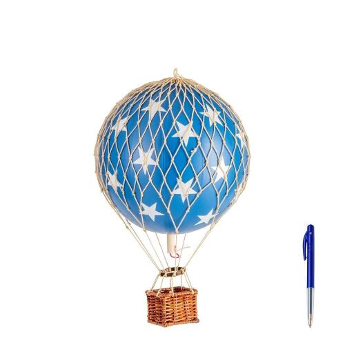 Authentic Models Travels Light Balloon, Blue Stars - Lot 426