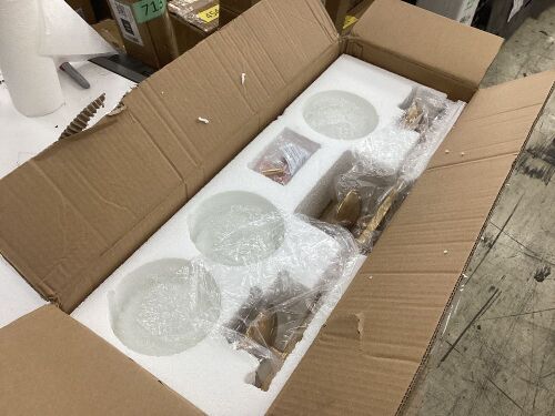 3 Light Vanity Light Fixture - Lot 438