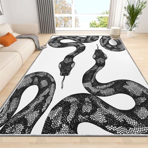 Snake Area Rug, 8 x 10  - Lot 104