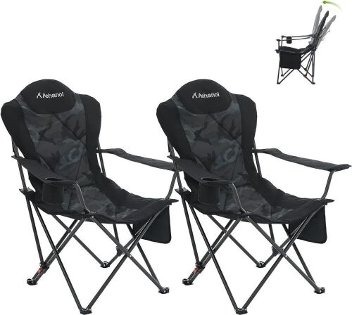 Aohanoi Camping Chairs, Set of 2  - Lot 469