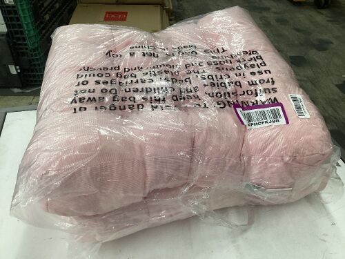 Lot of (2) Pink Chair Cushions - Lot 507