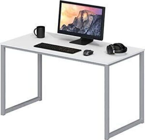 SHW Home Office 40-Inch Computer Desk, White - Lot 330