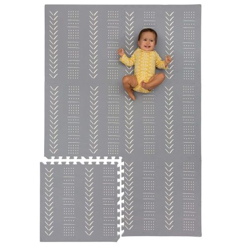 Foam Play Mat for Baby with Interlocking Floor Tiles - Lot 359