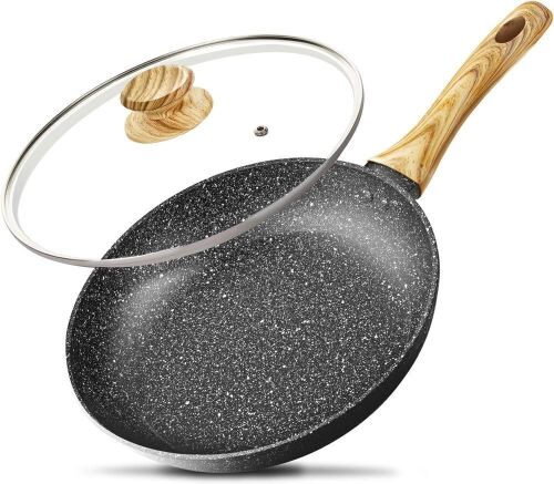 MICHELANGELO 10 Inch Frying Pan with Lid - Lot 343