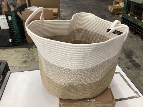Large Woven Storage Basket - Lot 361