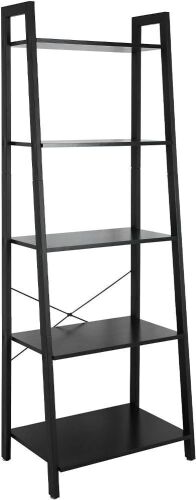 ECOMEX 5 Tier Industrial Ladder Shelf with Metal Frame - Lot 188