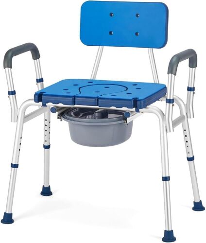 GreenChief Heavy Duty Raised Toilet Seat, Padded Shower Chair, 700lb  - Lot 282