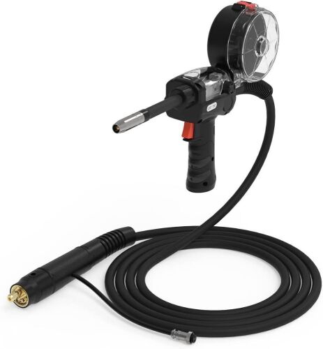 YESWELDER 150A Spool Gun LBT150, 10 FT Cable Fits YESWELDER MIG-250 PRO MIG-205DS YWM-211P,YWM-200 Mig Welder, European Connector Welder with 2-Pin Control Switch  - Lot 44
