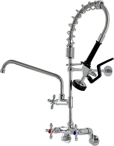 YooGyy Commercial Pre-rinse Kitchen Faucet with Swing Spout  - Lot 36