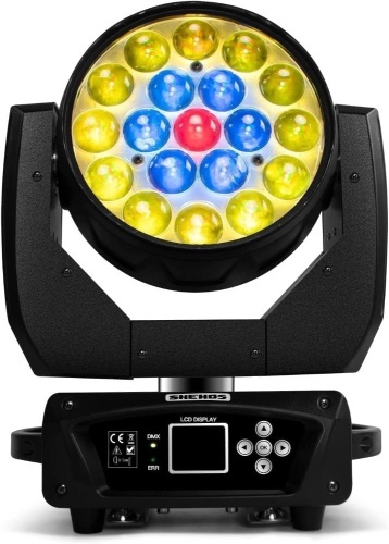 SHEHDS Moving Head Light LED 19x15W RGBW  - Lot 370A