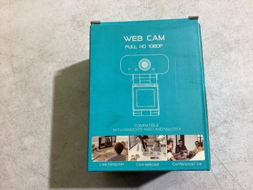 Case of web cams  - Lot 396A
