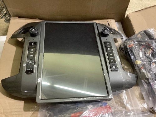 12.1 tesla style andriod 11 car dvd player gps radio - Lot 67