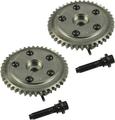 DMSPEED New 2 Timing Cam Phasers VVTi Actuator and Mounting Bolt Replacement For Ford 4.6L 281 5.4L 330 3V - Lot 87