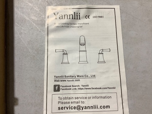 Yannlii CE ISO 9001 Faucet Set - Lot 109