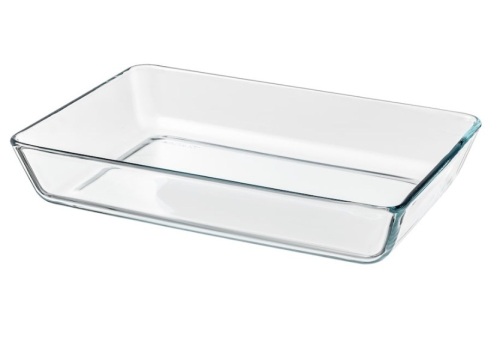 MIXTUR lot of 6 Oven/serving dish, clear glass, 14x10 "$59.94 - Lot 756