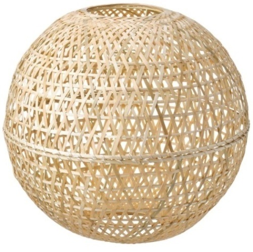 Kaseberga Lampshade 15"Handmade from bamboo - Lot 769