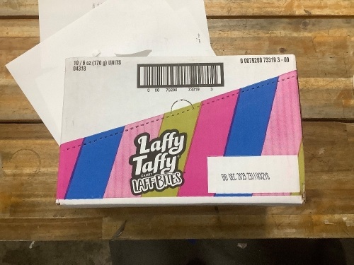 Box of Laffy Taffy Laff Bites 10ct - Lot 5963