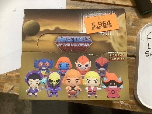 He-Man Masters of the Universe Bag Clip Figures - Lot 5964