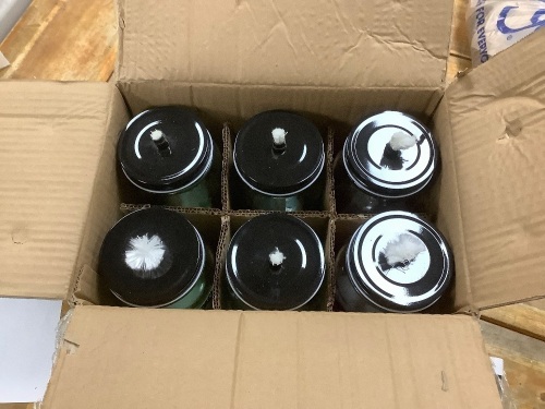Mason Jars oil lamps 6 pack - Lot 6359