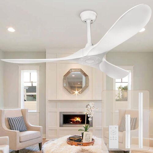 52" Ceiling Fan with Remote Control, 6 Speed 3 Blades - Lot 189