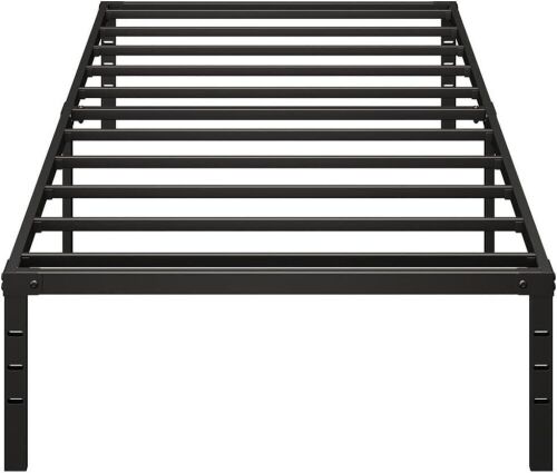 Besebay 14 Inch Heavy Duty Metal Bed Frame, Twin XL  - Lot 619