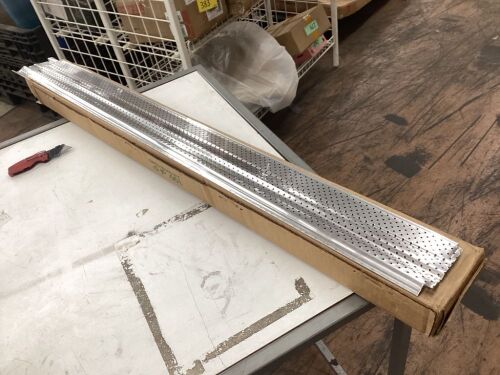 5" Aluminum Gutter Guard, 100'  - Lot 648