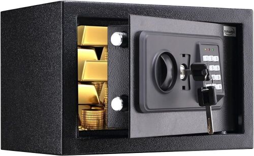 TENAMIC Safe Box 0.44 Cubic Feet Electronic Digital Security Box - Lot 690