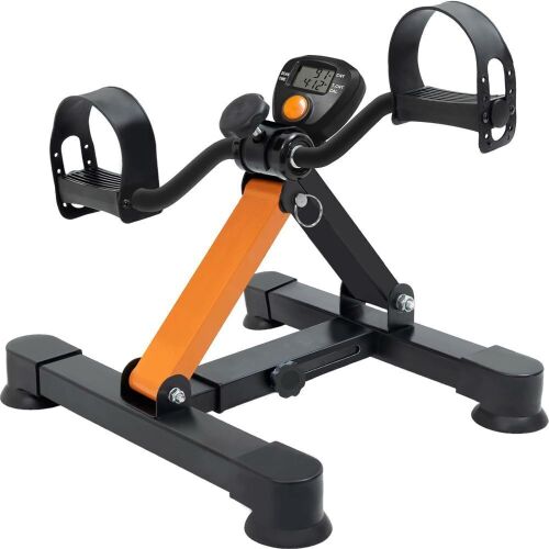 GOREDI Under Desk Bike Pedal Exerciser, Adjustable & Foldable  - Lot 691