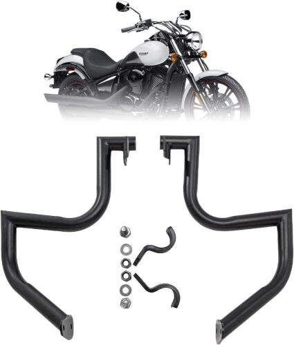 Kinglemc Engine Guard Highway Crash Bar for Kawasaki Vulcan 900 VN900 Classic Custom 06-2019 - Lot 711