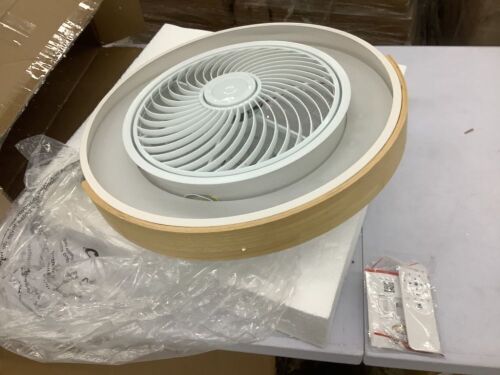 Modern Ceiling Fan with Light, Remote Control - Lot 530