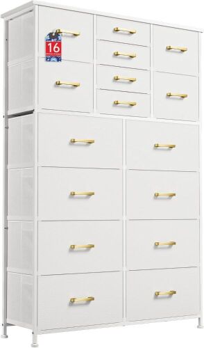YILQQPER Tall Dresser with 16 Fabric Drawers  - Lot 533