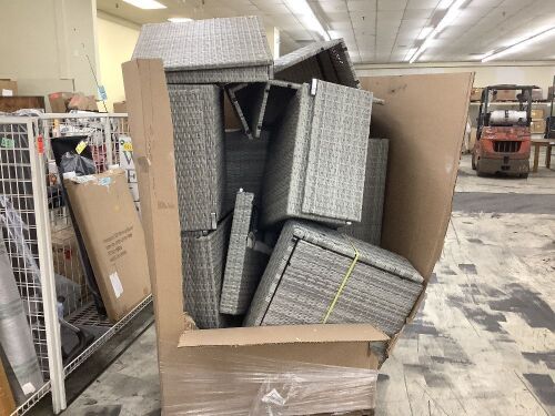 Pallet of BCP Wicker Sectional Pieces - Lot 420