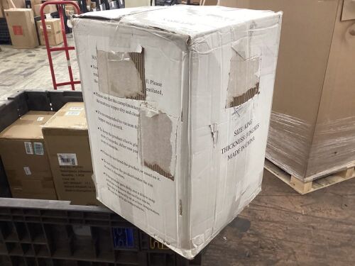 3" Memory Foam Mattress Topper, King  - Lot 587