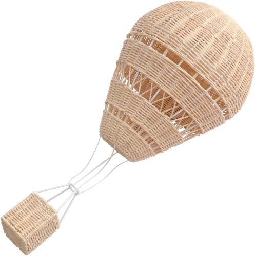 Rattan Woven Hot Air Balloon Decor - Lot 565