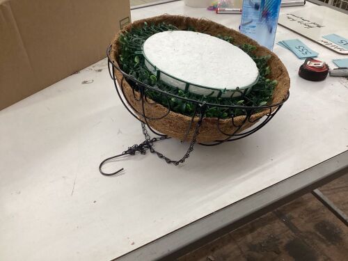 Hanging Artificial Plant Arrangement  - Lot 545
