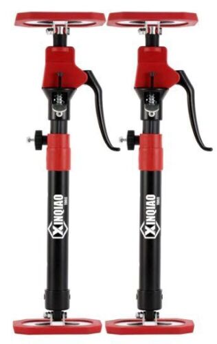 XINQIAO 3rd Hand Support System, Premium Steel Support Rod with 154 LB Capacity for Cabinet Jack, Drywall Jack& Cargo Bars, 18.5 IN-29.5 IN Long, 2 PC  - Lot 472