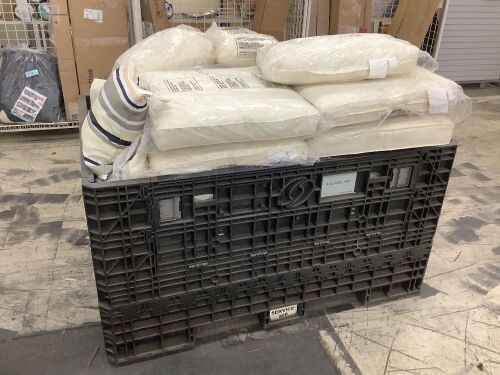 BCP Patio Sectional Cushions - Mixed Condition, See Pics - Lot 425