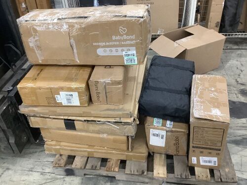 Pallet of Baby Items, 11 Pieces - Uninspected, Open Box  - Lot 254