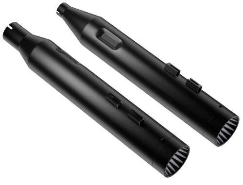 Sharkroad Harley Touring 2017-2023 4.5” Black Slip On Muffler Pro-Baffle - Lot 88