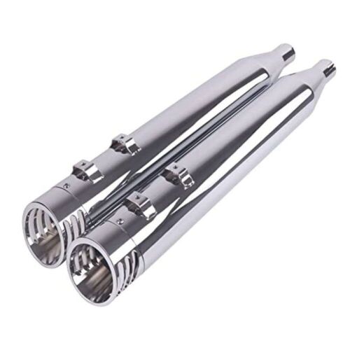 Sharkroad 4" Slip On Mufflers for Harley Touring 2017-Up Street Glide  - Lot 316