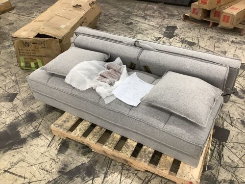 Grey Sofa  - Lot 15